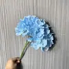 Nuevo Ramo de Cinco Ramas de Hortensias, Arreglos Florales de Piso para Bodas, Arreglo Base de Hortensias, Flores Artificiales para Decoración de Lugar