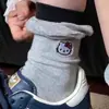 Calcetines de Gato de Dibujos Animados para Mujer, Calcetines Transpirables de Encaje Burbuja de Media Pantorrilla para Primavera y Verano, Versátiles Calcetines de Estilo Universitario para Mujer