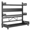 Suporte para Facas, Rack de Armazenamento para Facas, Porta-Temperos Multifuncional para Cozinha, Armazenamento Multicamadas para Frascos de Temperos na Bancada, Utensílios de Cozinha, Hashis, Colheres, Louças