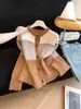 Abrigo suéter de rayas de bloques de color estilo casual, nueva moda de otoño, holgado y adelgazante, cuello redondo, cárdigan de punto de un solo botón