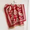 2026 Otoño Nuevo Estilo Jacquard de Cachemira Sintética Braga para el Cuello Versátil Multifuncional para Mujer Pañuelo Chal de Paisley de Moda con Temperamento