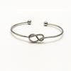 Pulsera simple de estilo coreano nudo pulsera de 8 palabras abierta metal joyería de moda mujeres joyería al por mayor Yiwu