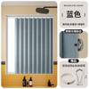 Cortina plegable sin perforaciones para Bloqueo de Ventana Pequeña de Baño Cortina Pequeña Anti-luz Impermeable para Baño Cocina Baño Sombreado