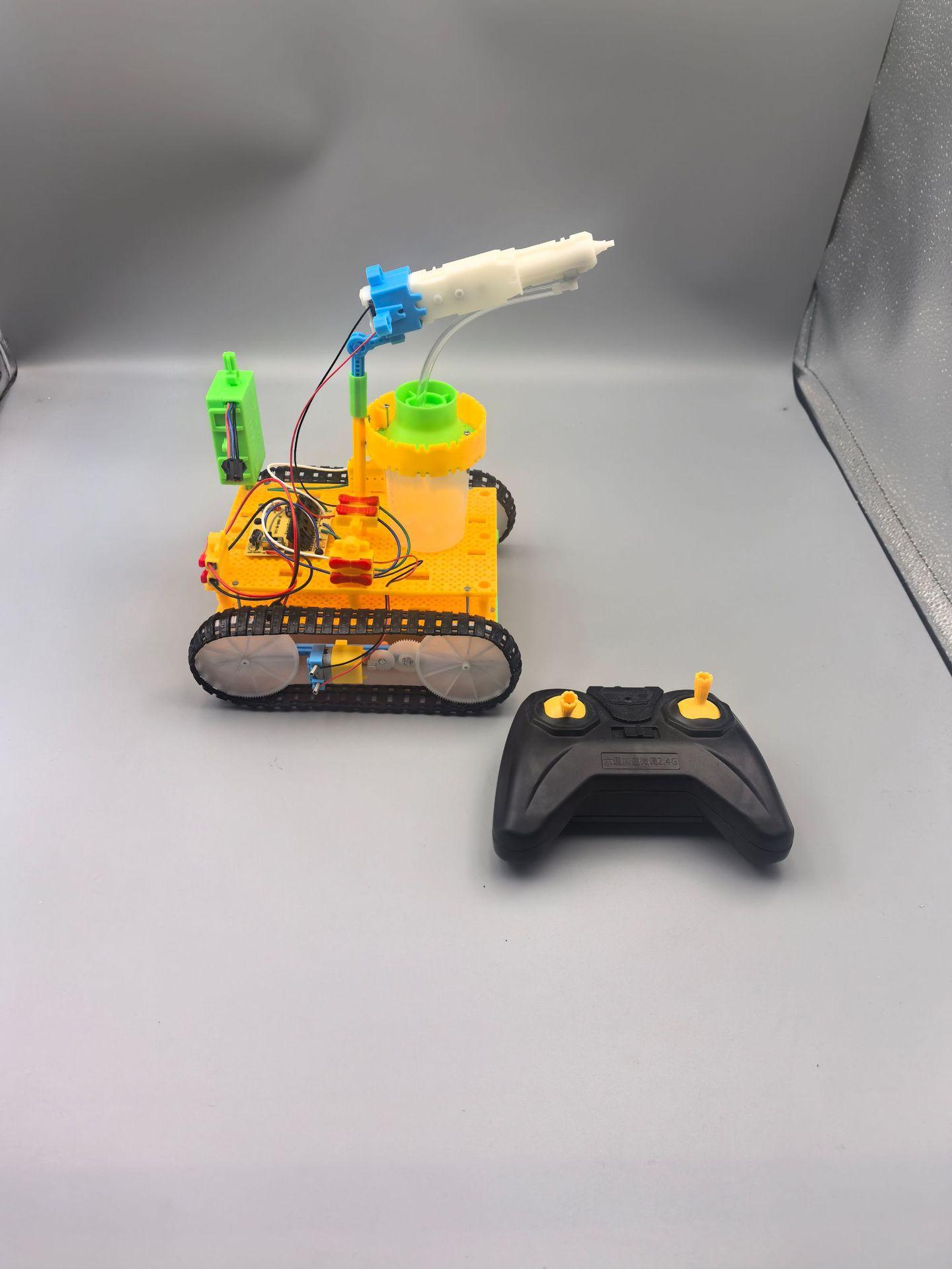 六通水枪车组装图2