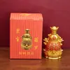 Adorno Giratorio de Riqueza y Fortuna, Yuanbao Giratorio, Entrada del Hogar, Mostrador de Caja, Artesanía, Ceremonia de Apertura, Regalo de Inauguración, Dropshipping