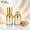 Botella de spray de 15 ml en stock, botella recargable de estilo palacio en acrílico, botella de muestra para agua, loción y esencia