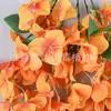 Colgante de Pared Artificial de Buganvilla Enredadera de Flores Decoración de Arco de Boda Flores Artificiales Decoración de Pared para Paisajismo Sala de Estar Flores Artificiales Al Por Mayor