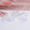 Fábrica en stock 3g sombra de ojos transparente glitter caja botella ps base loción crema belleza maquillaje cosméticos botella dividida botella vacía