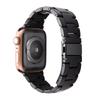 Para correa de reloj Apple S8 Applewatch7-1 generación hebilla de acero inoxidable tres cuentas resina correa iwatch se