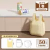 Bolsa de Basura de Cocina para el Hogar Engrosada de Gran Capacidad, Bolsa de Plástico tipo Bolso, para Dormitorio, Baño, Bolsa de Basura Negra Grande