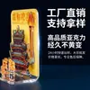 Suporte Acrílico Multicamadas Ímãs de Geladeira Atacado Personalizado Suporte Iluminado para Velas Ornamentos Atração para o Local de Trabalho Standee da Cidade