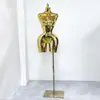 Maniquí de Cuerpo Humano, Modelo Femenino, Soporte de Exhibición para Modelo BBL Tallas Grandes, Modelo Dorado Europeo y Americano, Artículo Popular de Comercio Exterior