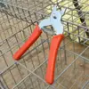Alicate de Encadernação com Arame m Alicate de Encadernação com Arame para Gaiola m Alicate de Fivela para Gaiola Gaiola de Coelho Gaiola de Pombo Alicate de Montagem de Gaiola Ferramenta de Montagem Rápida