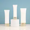Tubos Suaves de Plástico de 40-80 ml para Productos de Cuidado de la Piel, Tubos de Plástico para Cosméticos, Tubos Exprimidor para Lociones de Cuidado de la Piel, Protector Solar, Etc., Empaque Suave