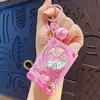 Chaveiro Brinquedo Divertido de Animal para Alívio de Estresse Máquina de Dados Copo de Dados Adereço Brinquedo Pingente Pequeno Decoração de Bolsa