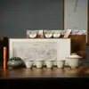 Regalo cultural y creativo estilo chino juego de té evento de aniversario de empresa regalos prácticos recuerdos de negocios de alta gama con impresión de logotipo disponible