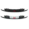 Adecuado para Toyota Vios 14-16 y Yaris 13-15, spoiler trasero tipo labio con escape de cuatro salidas, modificación universal de carrocería de automóvil