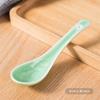 Cuchara pequeña de cerámica para gachas de avena, cuchara de postre para el hogar, cuchara de cerámica para restaurante de hotel, directa de fábrica de celadón Longquan