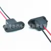 Socket Hembra Tipo-C 2P LN-018, Montaje en Panel para Pequeños Electrodomésticos, Purificador de Aire Pequeño, Certificado CE