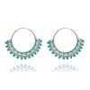 Pendientes de cuentas de estilo bohemio europeo y americano color tejido a mano borla larga pendientes de cuentas Miyuki venta al por mayor