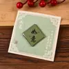 Imán acrílico para refrigerador con texto de bendición tradicional china, pegatina magnética personalizada, decoración creativa DIY, regalo de cumpleaños