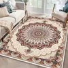 Tapete de Veludo de Cristal Estilo Étnico Turco Transfronteiriço Estilo Persa Americano Retrô Sala de Estar Sofá Mesa de Centro Doméstico Quarto Cama