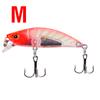 Señuelo falso de lance largo micro-objeto japonés mino sumergido 5.5cm/5g capa de natación completa temblor hundimiento pez mandarín señuelo de boca torcida