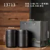 Empaquetado de té de fábrica de origen en stock: latas metálicas de hojalata para té Liubao con tapa interior, selladas, disponibles para personalización