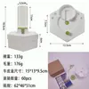 Escova Elíptica Limpador de Pincéis Hexagonal Circulação de Água Esfoliante Limpador de Pincel de Óleo