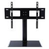 Colgador de base de TV de escritorio soporte elevador para pantalla LCD de escritorio elevador estante giratorio elevable sin perforaciones