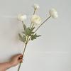 Nova flor artificial 4 cabeças xiaosonglei casamento salão de casamento fundo decoração suave flor artificial garrafa flor display comércio exterior exportação
