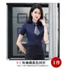 Verano 2022 nuevo sarga profesional camisa mujer logo bordado vestido camisa ropa de trabajo para hombre y mujer venta al por mayor