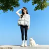 Chal de Algodón Petite Único Súper Atractivo para Mujer Moda Invierno 2026 Chal de Abrigo Elegante Rejuvenecedor de Edad Moderno Moderno