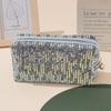 Nuevo neceser bordado con lentejuelas de gran capacidad estilo ins, alto valor de color, lindo, portátil, para almacenamiento, bolsa de lavado, venta al por mayor