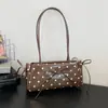 Verão 2026 Nova Moda Estiloso Fofo Laço Bolinhas Simples Versátil Alto Valor Bolsa de Ombro de Mão Transversal
