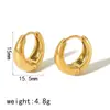 Novos Brincos de Ouro Pesados da Moda para Comércio Transfronteiriço, Presilhas de Orelha Elegantes e Exquisitas, Acessórios de Moda Modernos e Versáteis