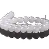 Jade Blanco de Seda Dorada de Xinjiang Natural Cuentas Sueltas Tira Larga Cuentas Redondas de Jade Blanco Accesorios para Manualidades Collar con Cuentas Pulsera Producto Semi-Terminado