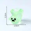 Novidade Transfronteiriça Halloween Fantasma Luminoso Boneca Fofa Acessórios de Decoração DIY Pequenos Enfeites para Carro Desktop