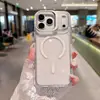 Modelo de Venta Caliente de Comercio Exterior Adecuado para Ip18Promax Soporte Magnético Brillante Anti-Caídas Funda para Teléfono Soporte de Lente de Aleación de Aluminio