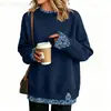Sudadera gruesa de manga larga con bloques de color para mujer de Amazon, serie con stock a largo plazo, superventas de otoño/invierno, estilo casual para parejas