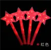 Grande bastão de flash de cinco estrelas, estrela de cinco pontas, bastão luminoso de 7 luzes, bastão luminoso de cinco pontas, bastão de arco-íris, atacado