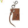 Llavero colgante personalizado transfronterizo Encendedor portátil para camping al aire libre Estuche de cuero Estuche de cuero PU retro para encendedor