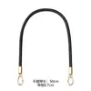 Bolso de cubo de bambú envuelto con patrón de dragón estilo francés, bolso ligero para teléfono móvil, bolso de hombro portátil de alta apariencia con asa