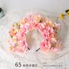 Diadema de Flores Quanzhou Xunpu Tocado de Estilo Étnico para Mujer Nuevo Modelo 2026 Estilo Antiguo Accesorios Hanfu Diadema de Flores Corona de Flores