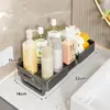 Estante para lavabo de baño, estante organizador de cosméticos para encimera, organizador doméstico para baño para artículos de tocador