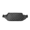 Nova Moda 2026 Bolsa Masculina, Pequena Bolsa de Peito Simples Xadrez, Bolsa de Cintura Pequena Versátil Estilo Rua, Bolsa de Ombro Traseira Tendência para Ciclismo Masculino