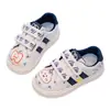 Venda Quente Tênis Brancos com Velcro Estilo Grafite Nicho Feminino Outono 2026 Super Quentes Tênis de Lona Plataforma Sapatos Casuais da Moda