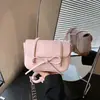 Moda de Verão 2026 Versátil Bolsa Grande Capacidade Pequena Quadrada Bolsa Popular de Ombro Único Manual Transversal