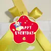 Tarjeta de agradecimiento para celebración de 100 días, Tarjeta de felicitación de cumpleaños para niños, Tarjeta para el primer mes del bebé, Encabezado de tarjeta de etiqueta de regalo de 100 días