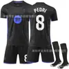 Modelo No 2526. 10 Jersey Messi Barcelona Jersey Mamba Negro No. Conjunto de Uniforme de Fútbol 14 Rashford Yamal